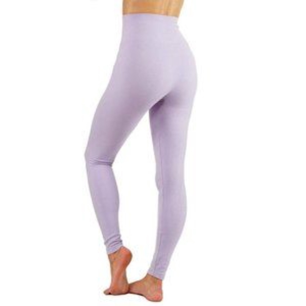 Highwaisted Breathable Cotton Leggings - Picture 3 of 6